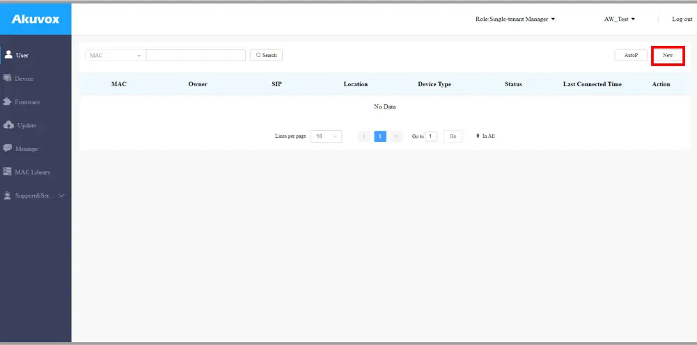 Akuvox Cloud Single Tenant Property - Figure 12