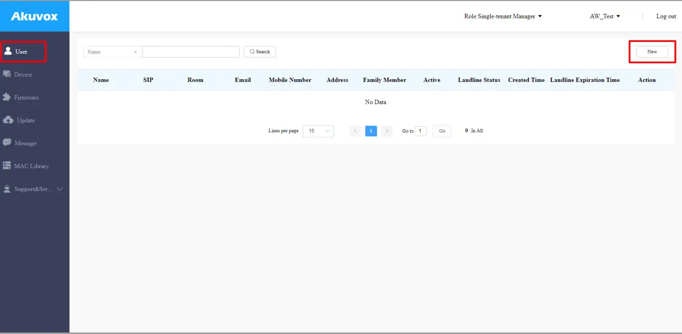 Akuvox Cloud Single Tenant Property - Figure 5