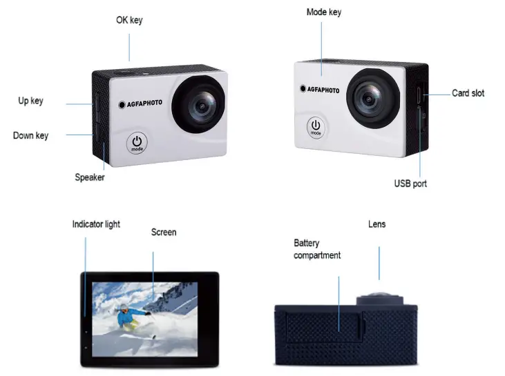 AGFAPHOTO Action Camera Realimove AC5000 - fig