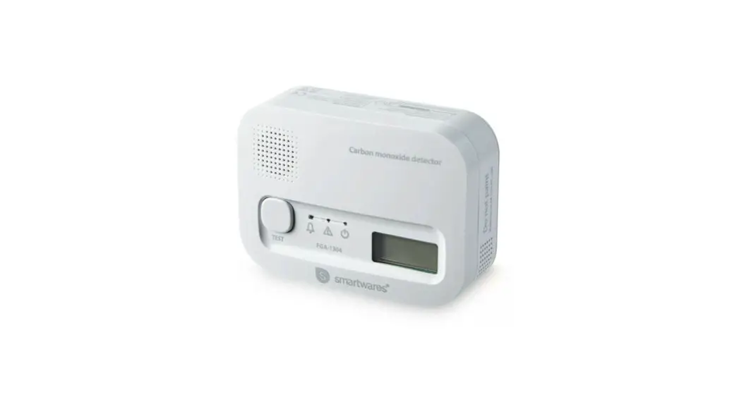 Smartwares Fga-13041 Carbon Monoxide Alarm Instruction Manual