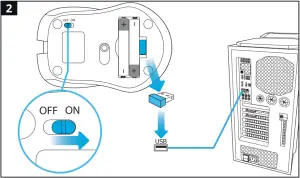 Trust MYDO Wireless Silent Click Mouse 2