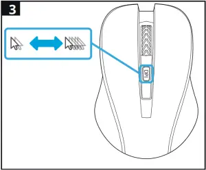 Trust MYDO Wireless Silent Click Mouse 3