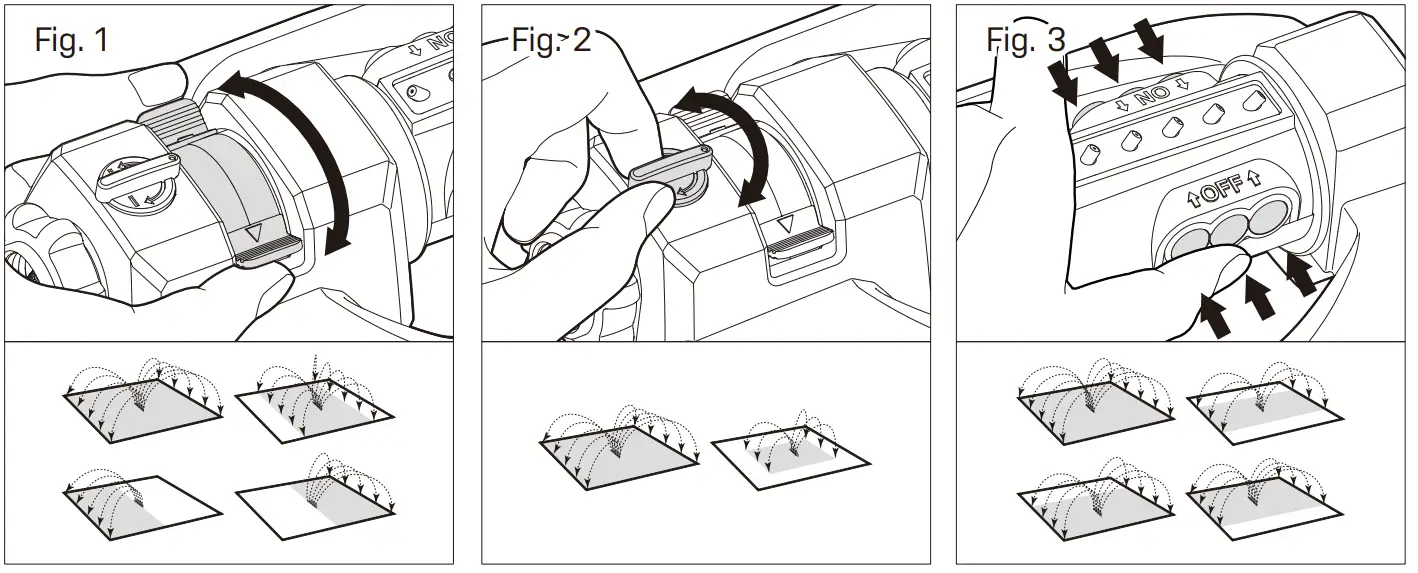EDEN 96216EDAMZ Metal 20 Nazzles Variable Width Oscillating Sprinkler - fig 4