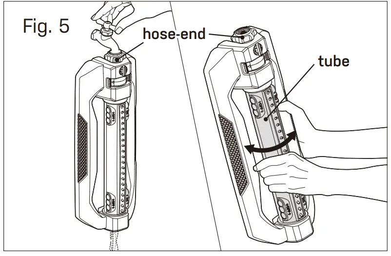 EDEN 96216EDAMZ Metal 20 Nazzles Variable Width Oscillating Sprinkler - fig 6
