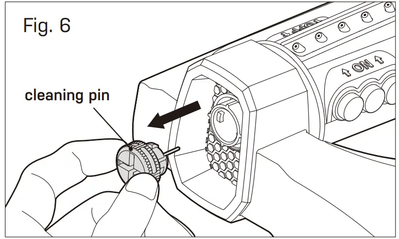 EDEN 96216EDAMZ Metal 20 Nazzles Variable Width Oscillating Sprinkler - fig 7