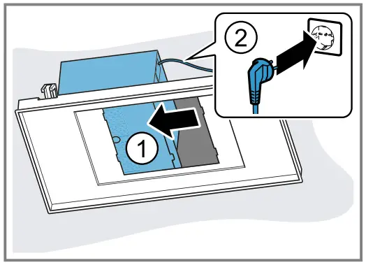 Connecting the appliance