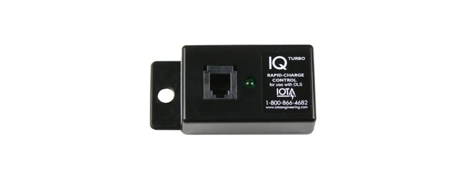 Iota Iq-turbo Charge Controller Owner's Manual