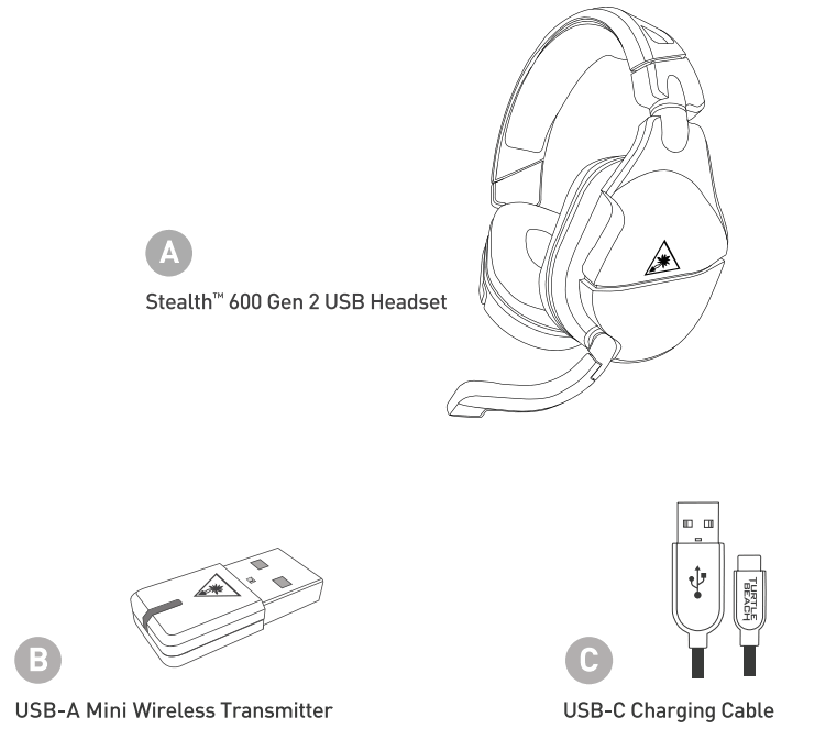 Turtle Beach STEALTH 600 Gen 2 Wireless Gaming Headsets