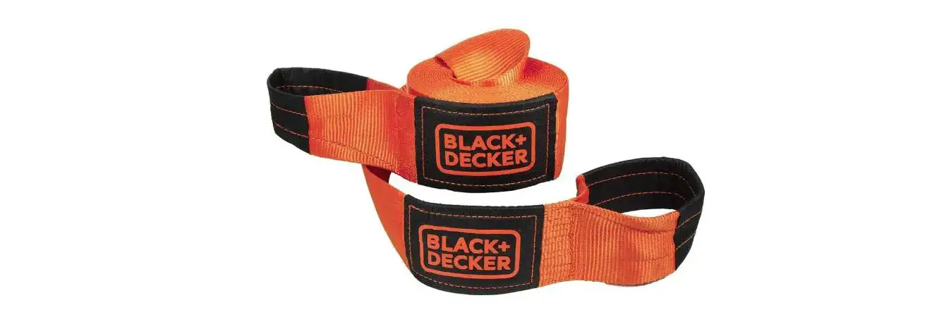 Black Decker Bdx1003 4 In. X 30 Ft. Heavy Duty Recovery Strap Rope Instructions
