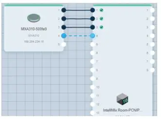 Shure IntelliMix Room Audio Processing Software - manually route audio and apply DSP settings