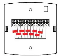 VENSTAR Fan Coil Thermostat T2100 T2150 User Guide - Connect Wires