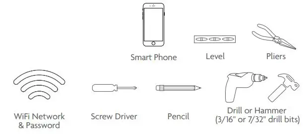 VENSTAR Fan Coil Thermostat T2100 T2150 User Guide - Necessary Tools