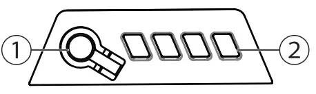 Rubbermaid 2173664 Motorized Truck Cart Battery - Figure 1