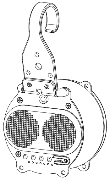 LIGHTSONG Portable Lighting with Bluetooth -