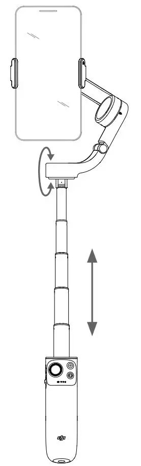 dji OM 5 Master Every Shot User Guide - Adjust Size