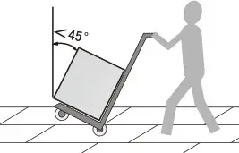 MORRIS T72468ETN Top Mount Refrigerator - Handling and placement 2