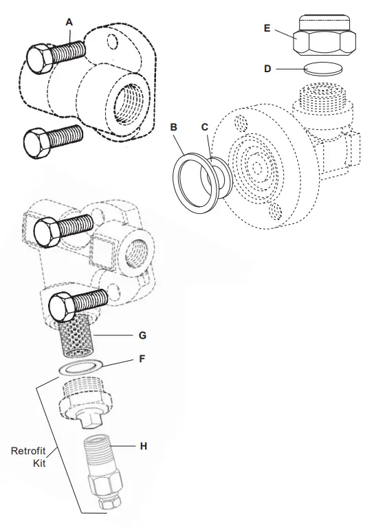 spirax sarco UTD52L Series Bar Stock Universal Thermodynamic Steam Trap - Spare parts