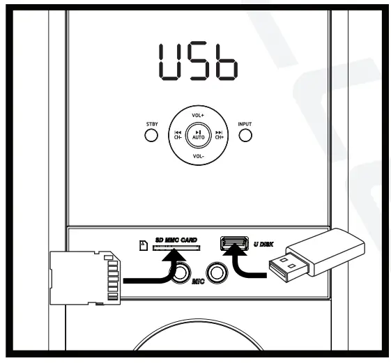 ROCKVILLE TM Series Home Theater System Tower Speaker - 7