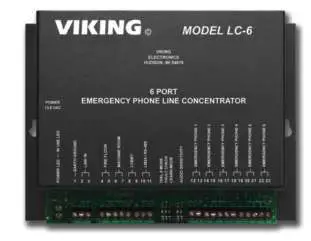 VIKING 6 Port Line Concentrator for Emergency Phones - Cover