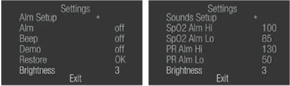 BRAUN Pulse Oximeter - Press and hold the Power Menu