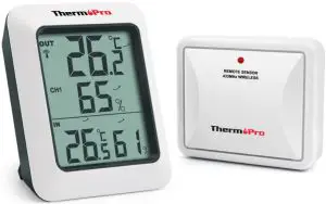 ThermoPro TP-60S Wireless Indoor/Outdoor Humidity And Temperature Monitor