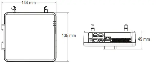 Schneider InsightFacility- Dimensions