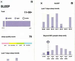 Hero Band III Interface Using instructions