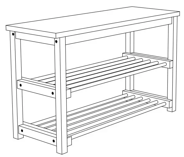 John Lewis 57030808 3 Tier Shoe Rack User Guide