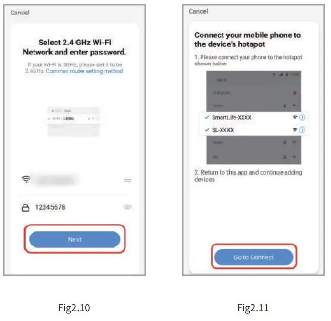 beca BHT-001Series Round Thermostat User Guide - Fig 2.10.11