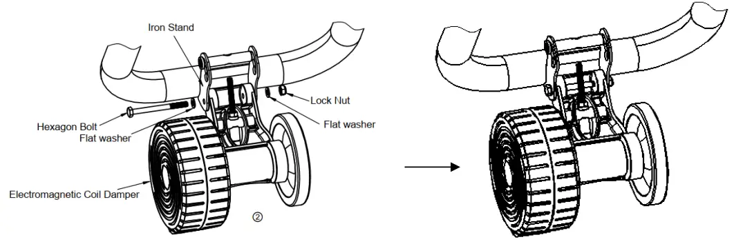 jinhua Unisky TY DJS003 Smart Bike Trainer - socket spanner 1