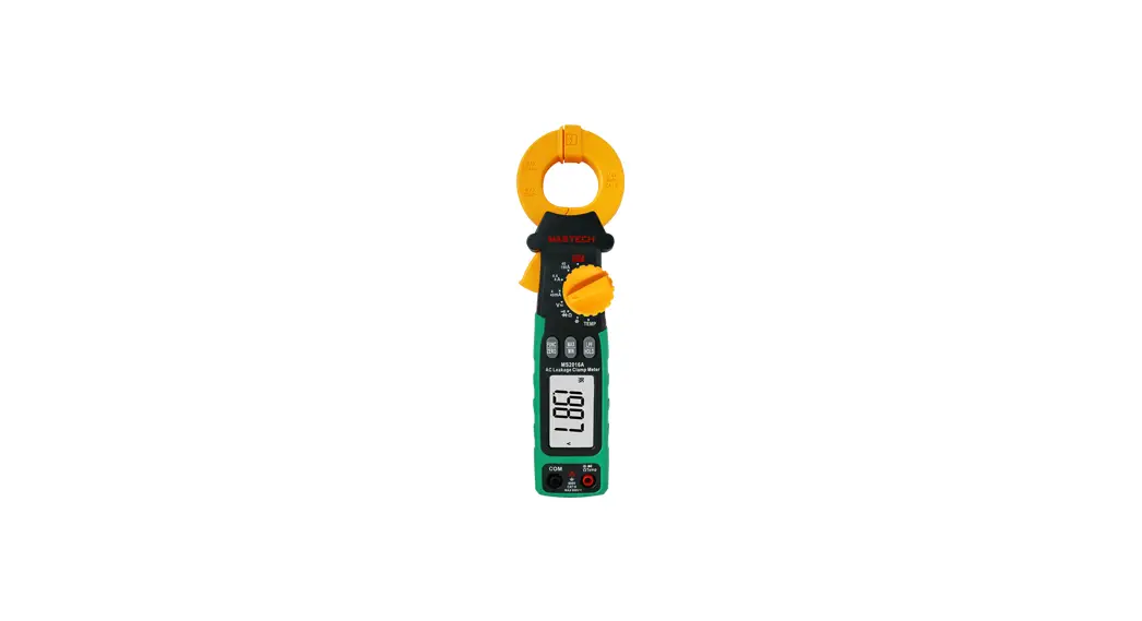 Mastech Ms2016a Ac Leakage Clamp Meter User Manual