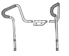 GUARDIAN G30300 Toilet Safety Frame image