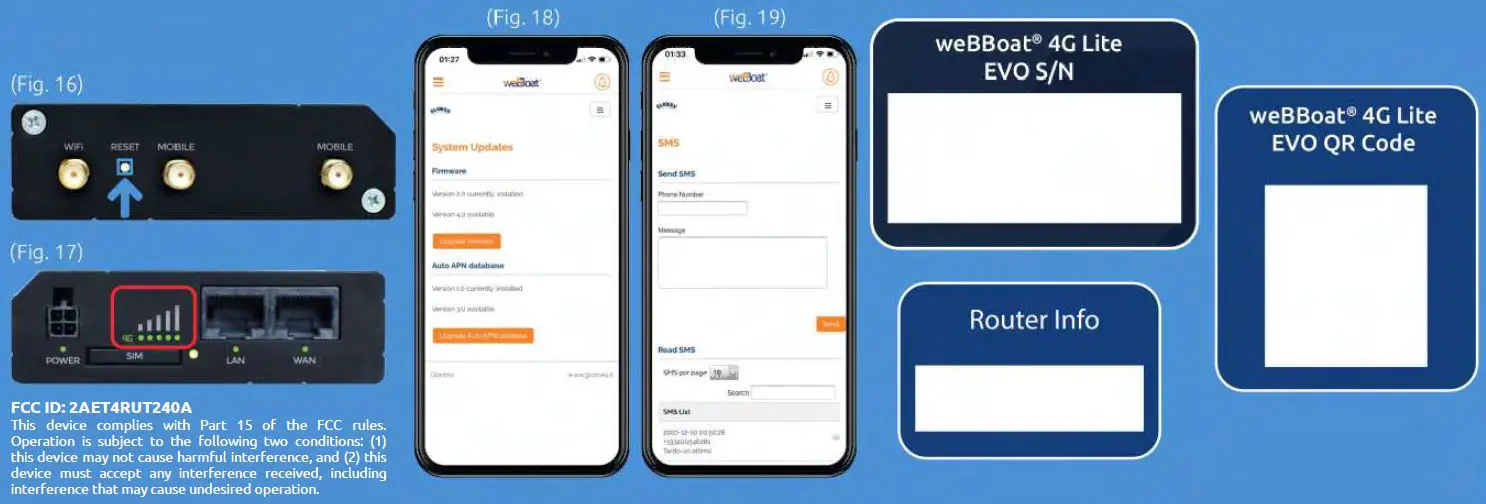 GLOMEX IT1104EVO Weboat 4G Lite EVO-7