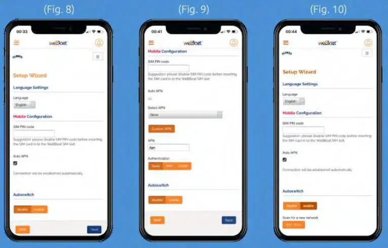 GLOMEX IT1104EVO Weboat 4G Lite EVO-9