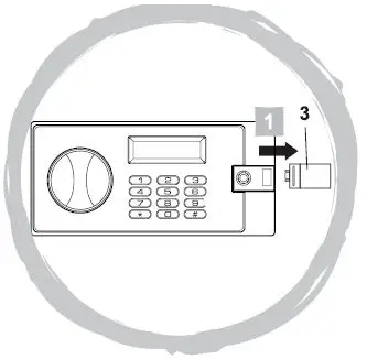 SMITH LOCKE Electronic Safe fig 6