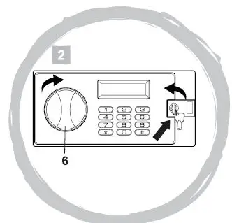 SMITH LOCKE Electronic Safe fig 7