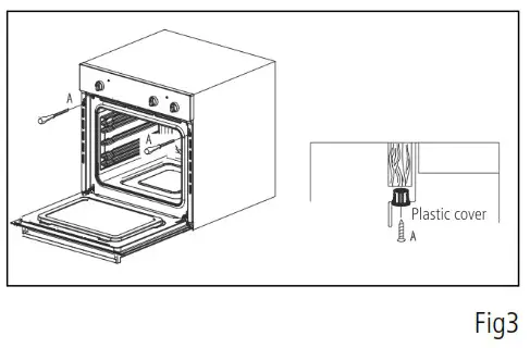 caple C2231 Classic Single Oven - FITTING THE APPLIANCE
