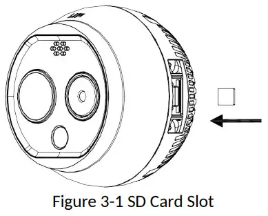 HIKVISION DS 2TD1217 3 Thermal and Optical Network Turret Camera - Install Memory Card 2