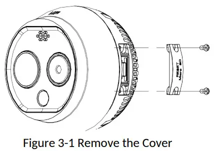HIKVISION DS 2TD1217 3 Thermal and Optical Network Turret Camera - Install Memory Card
