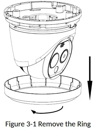 HIKVISION DS 2TD1217 3 Thermal and Optical Network Turret Camera - Install Turret Camera 2