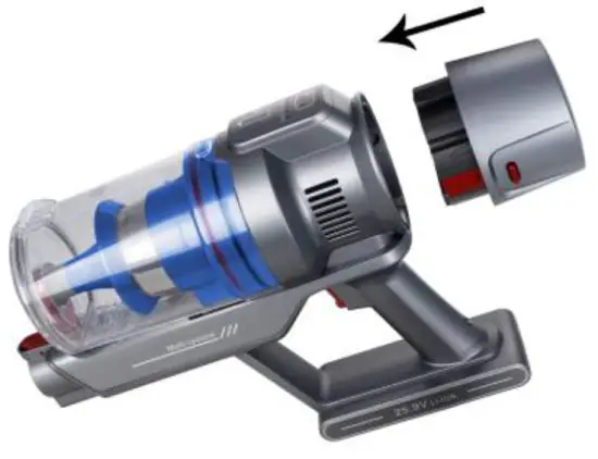 SAUBER UVC-123263.5 Handy Vacuum Cleaner - BATTERY