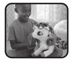 vtech 198659 Myla Blush and Bloom Unicorn- Cuddle Mode