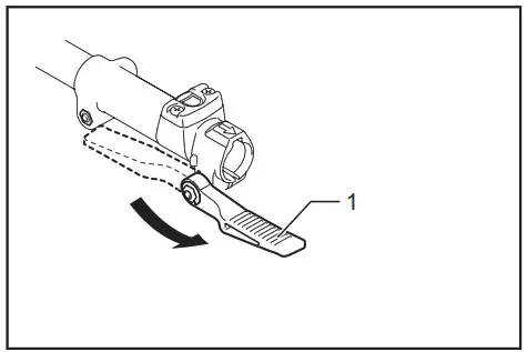 makita XUX02 Cordless Multi Function Power Head - Mounting the attachment pipe