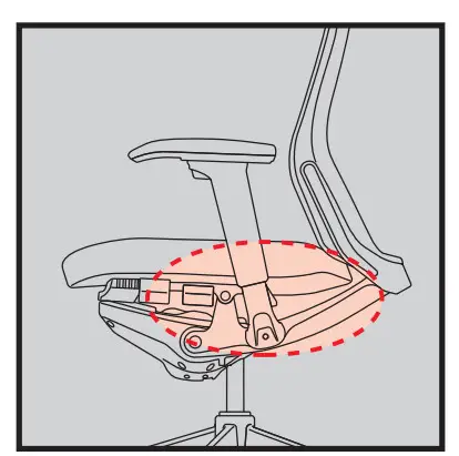 okamura Choral Ergonomic Office Chair - figure 5