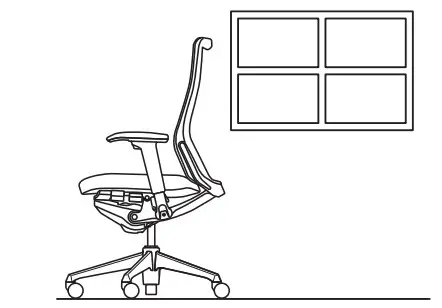 okamura Choral Ergonomic Office Chair - figure 6