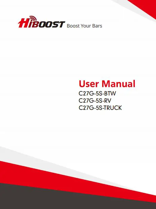 HiBOOST Travel Vehicle Cell