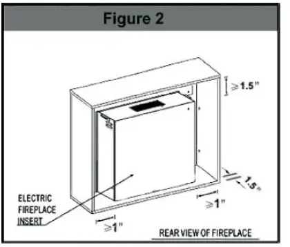 HOMEOWNERS-FAXXV60X-Electric-Fireplace-FIG-1