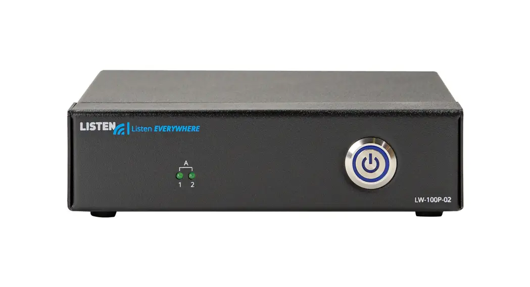 Listen Lw-100 Everywhere 2-channel Wi-fi Server User Manual Listen Lw-100 Everywhere 2-channel Wi-fi Server User Manual