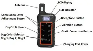 FIG 3 The Barkmate Remote Training Transmitter