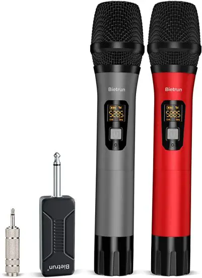 Bietrun-Wireless-Microphone-with-160 ft-Range